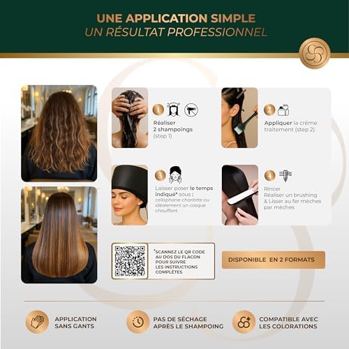 Vue 5 de Lissage Bresilien Kit Professionnel