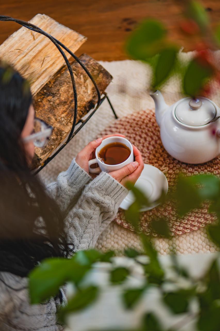 Momento de descanso en Casa Luma
