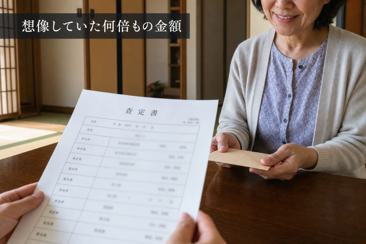 想像していた何倍もの金額
