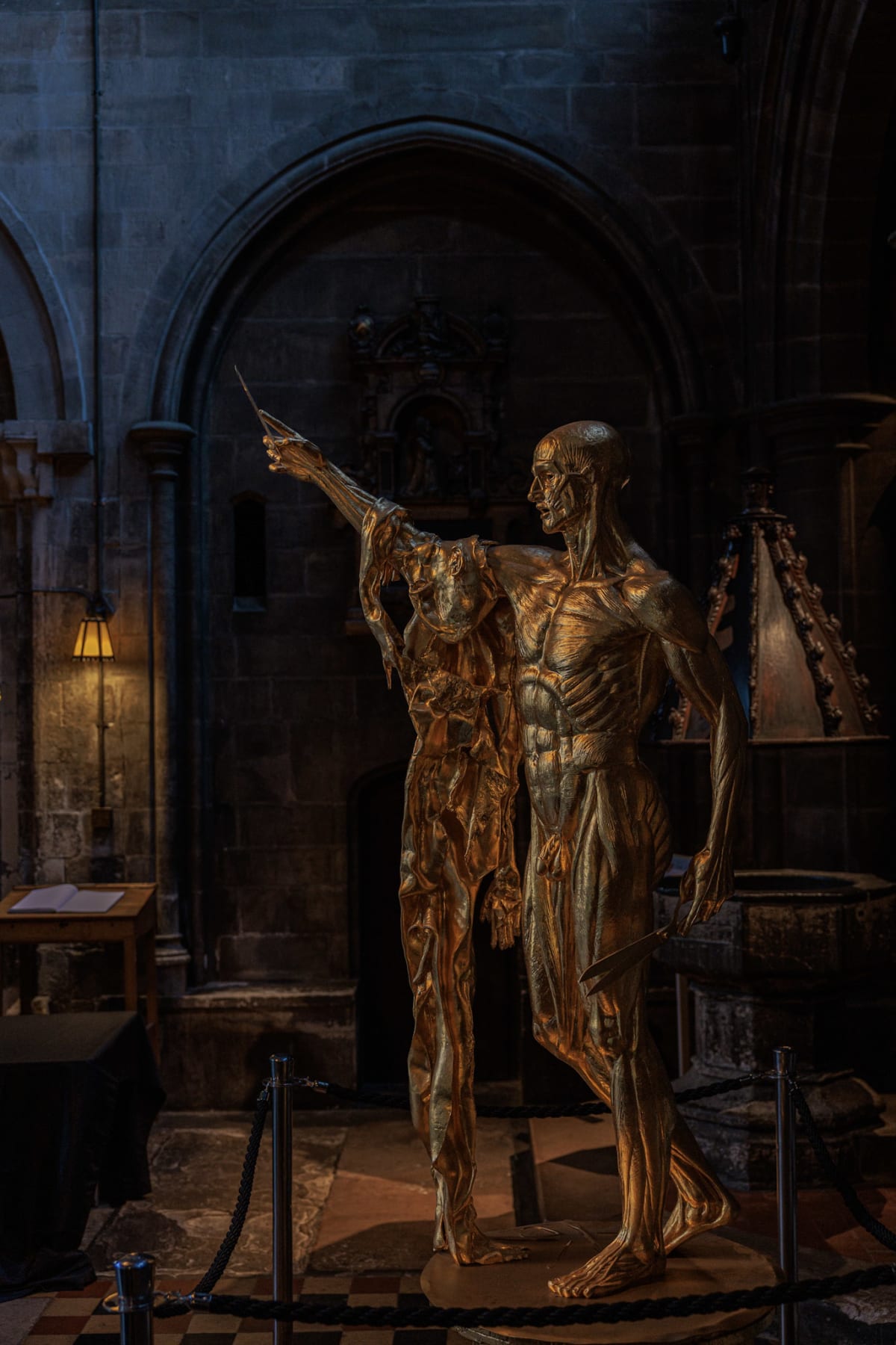 Damien Hirst Sculpture at St Bartholomew the Great