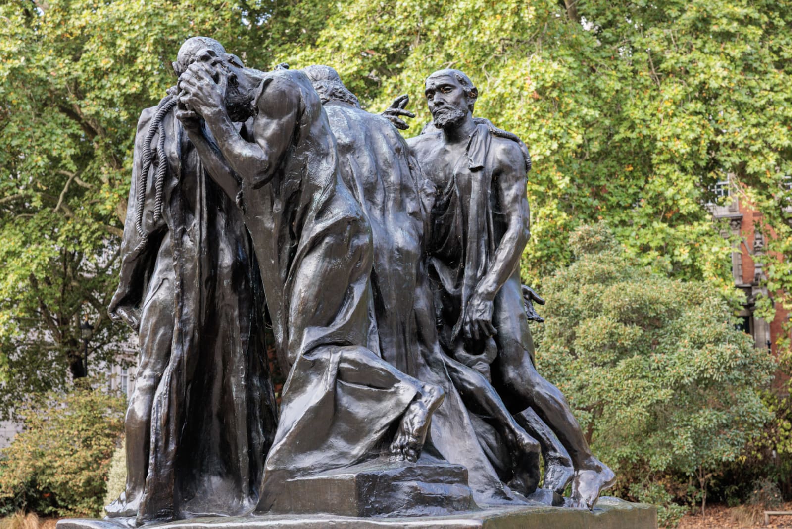 Bronze Installation in Outdoor Setting