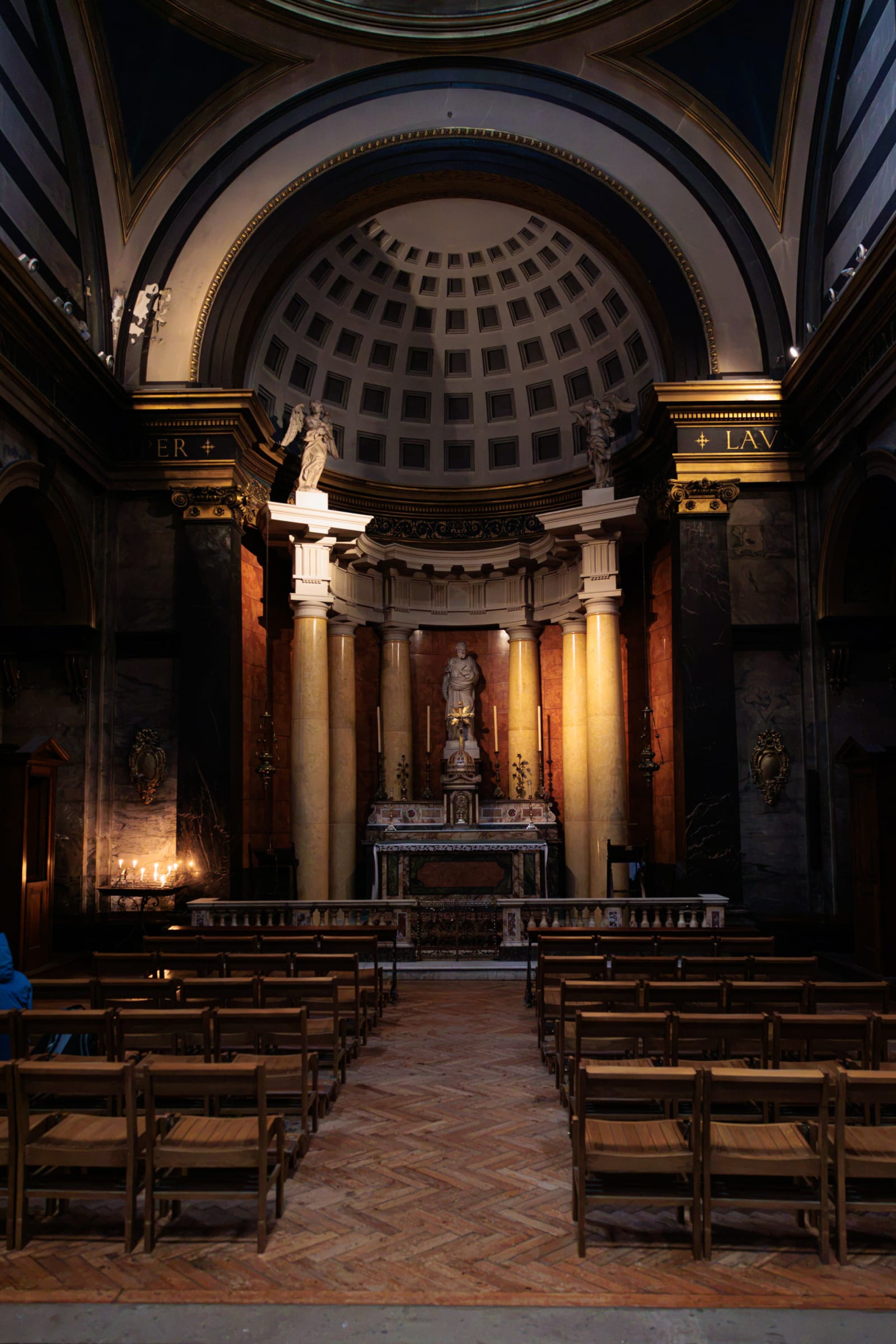 Sanctuary and Neoclassical Marble Details