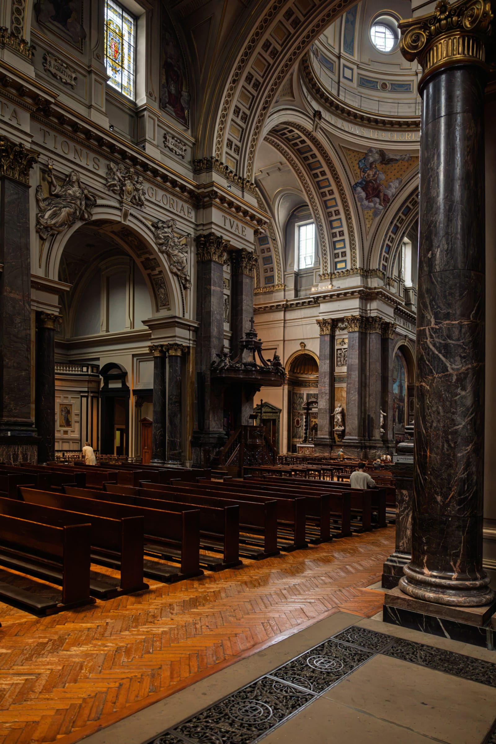 Baroque Architecture and Detailed Carvings