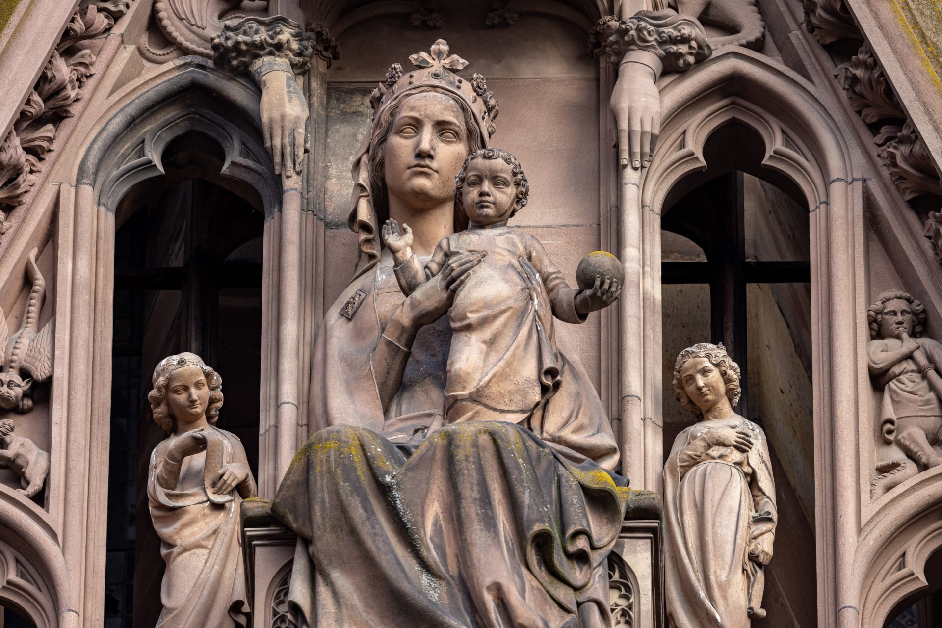 The Enthroned Madonna of Strasbourg
