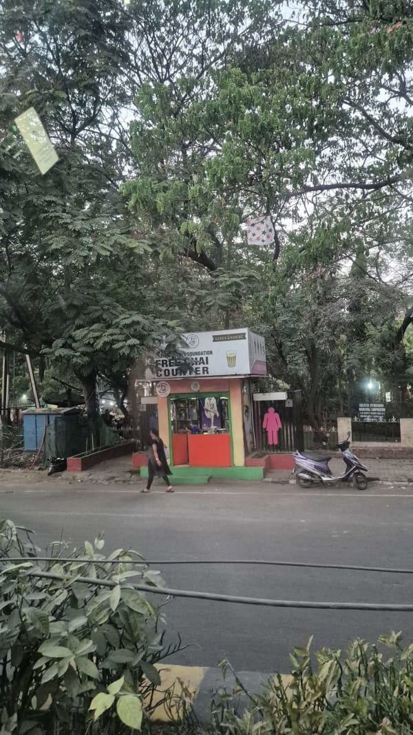 DRNF Free Chai Counter - Daily service operation