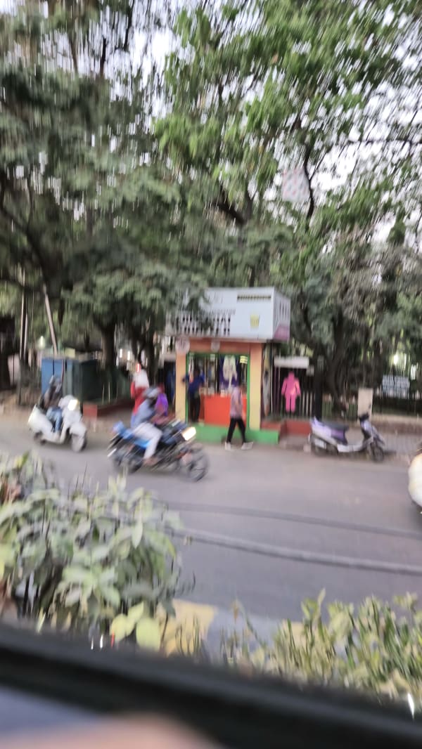 Community members enjoying free tea at DRNF chai counter