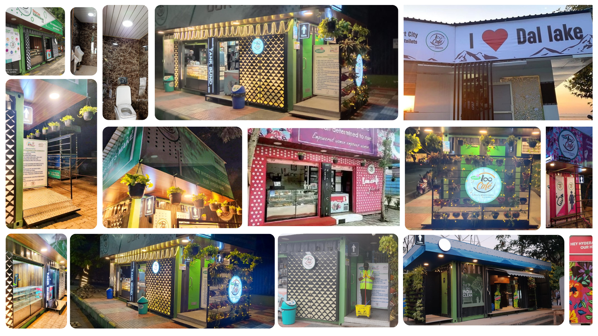 LooCafe public toilet facilities - DRNF partnership network with 270+ locations