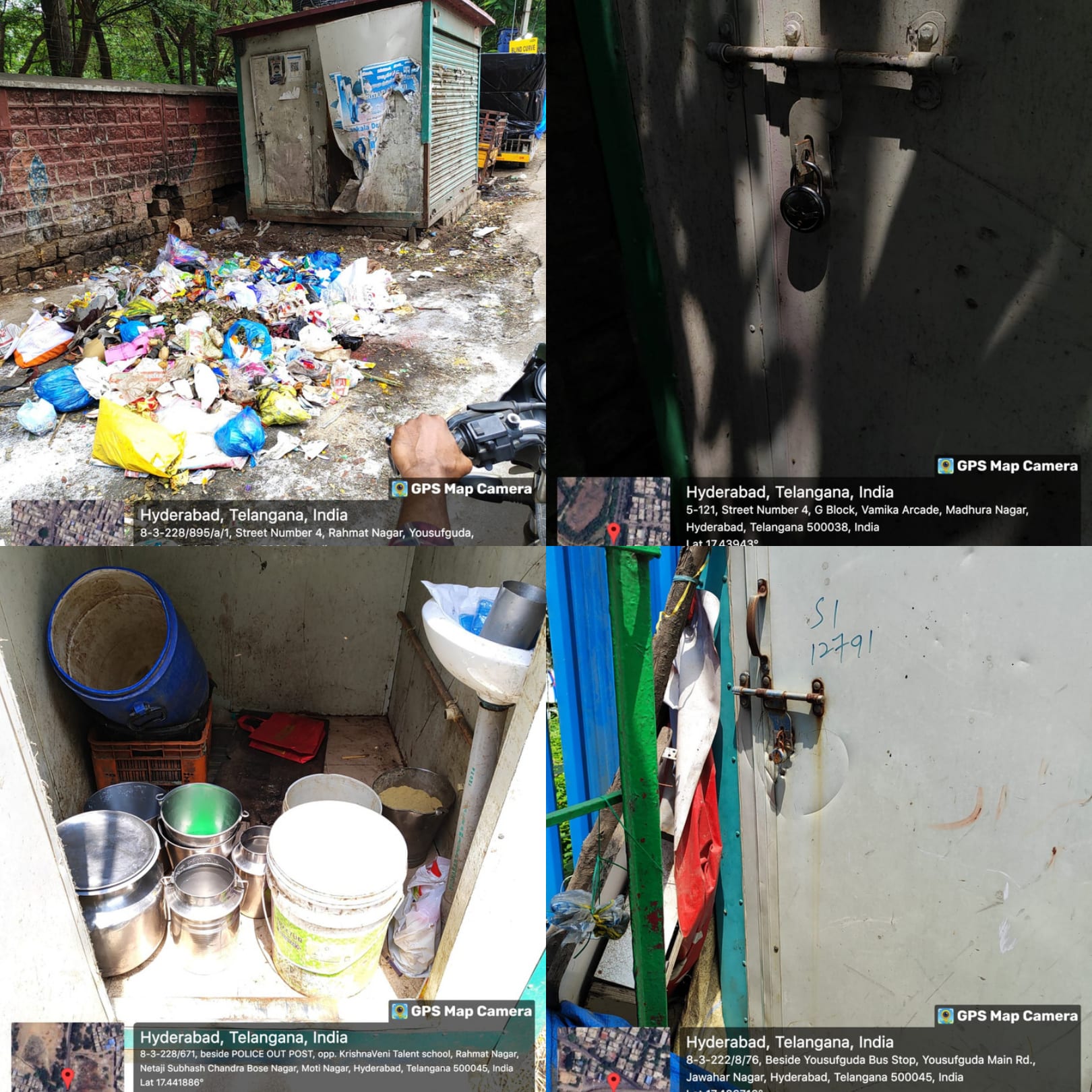 Unhygienic Conditions