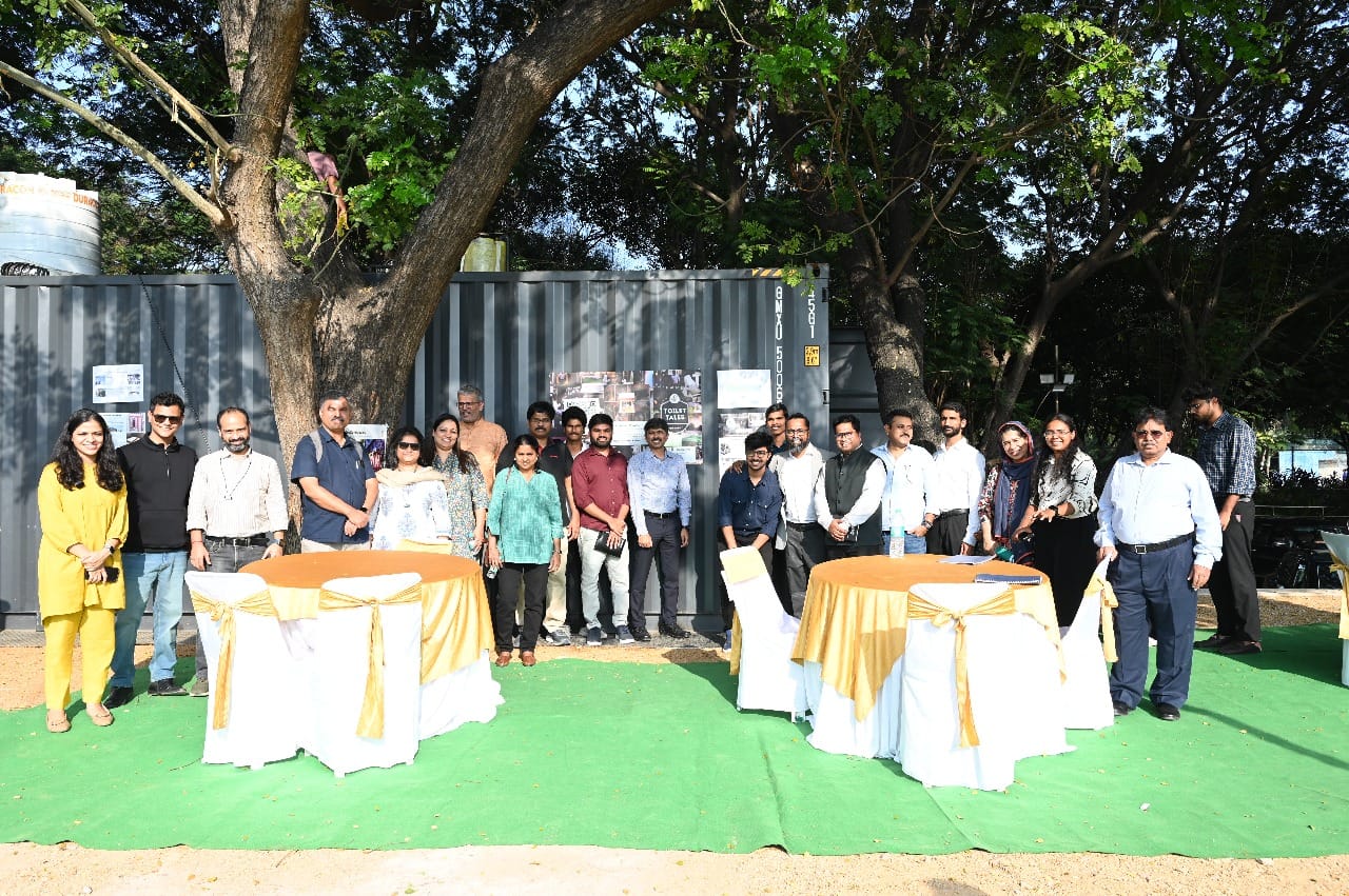Team photo at B-CRT Lumbini Park launch