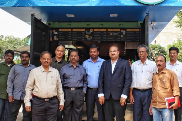 LooCafe Team at Rainwater Harvesting Park