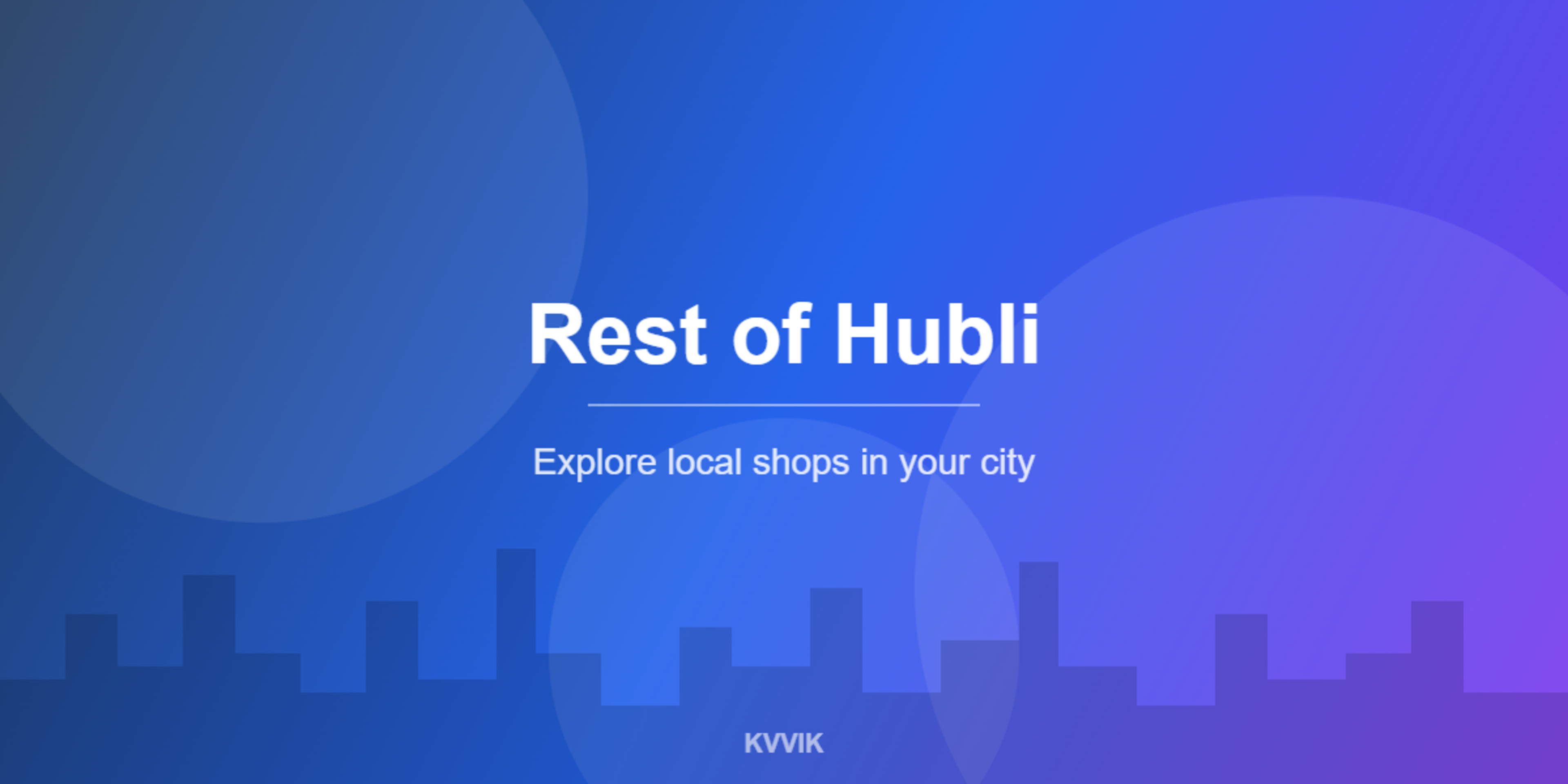 Rest Of Hubli City - Featured Images