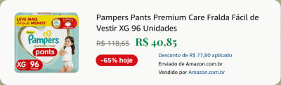 Pampers Premium Care XG 96un