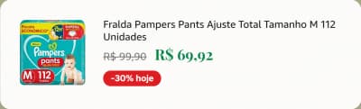 Pampers Pants M 112un