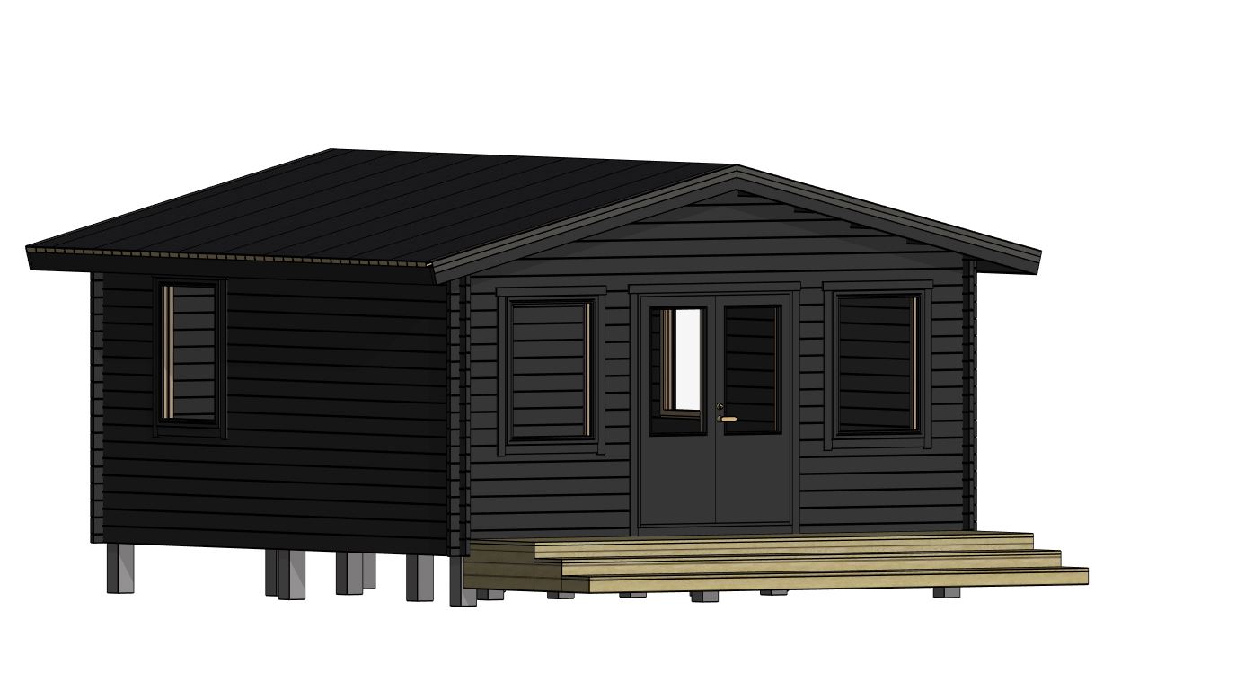 Gäststuga 25m2, Gårdshus, Förrådsbod - Övriga Gårdsbyggnader - 6424110256609 - 2