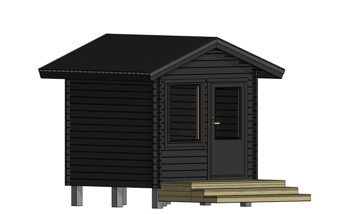 Gäststuga 7m2, Gårdshus, Friggebod - Övriga Gårdsbyggnader - 6424110256562 - 2