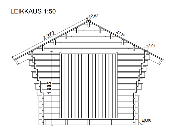Hirsilato Rako S Pihavarasto 6,3m2 - Hirsiladot ja Pihaladot - 41005026 - 7
