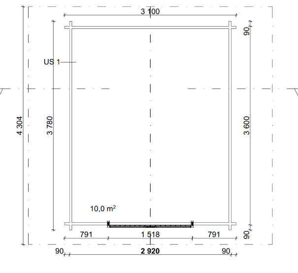 Hirsilato Rako M Pihavarasto 10m2 - Hirsiladot ja Pihaladot - 300078129 - 6