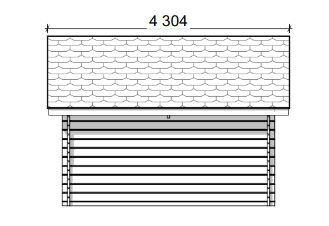 Hirsilato Rako M Pihavarasto 10m2 - Hirsiladot ja Pihaladot - 300078129 - 8