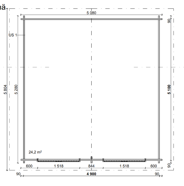 Timmerlada Suora XXL Gårdsförråd 25m2 - Timmerlador - 41005066 - 3