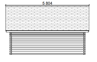 Timmerlada Suora XXL Gårdsförråd 25m2 - Timmerlador - 41005066 - 5