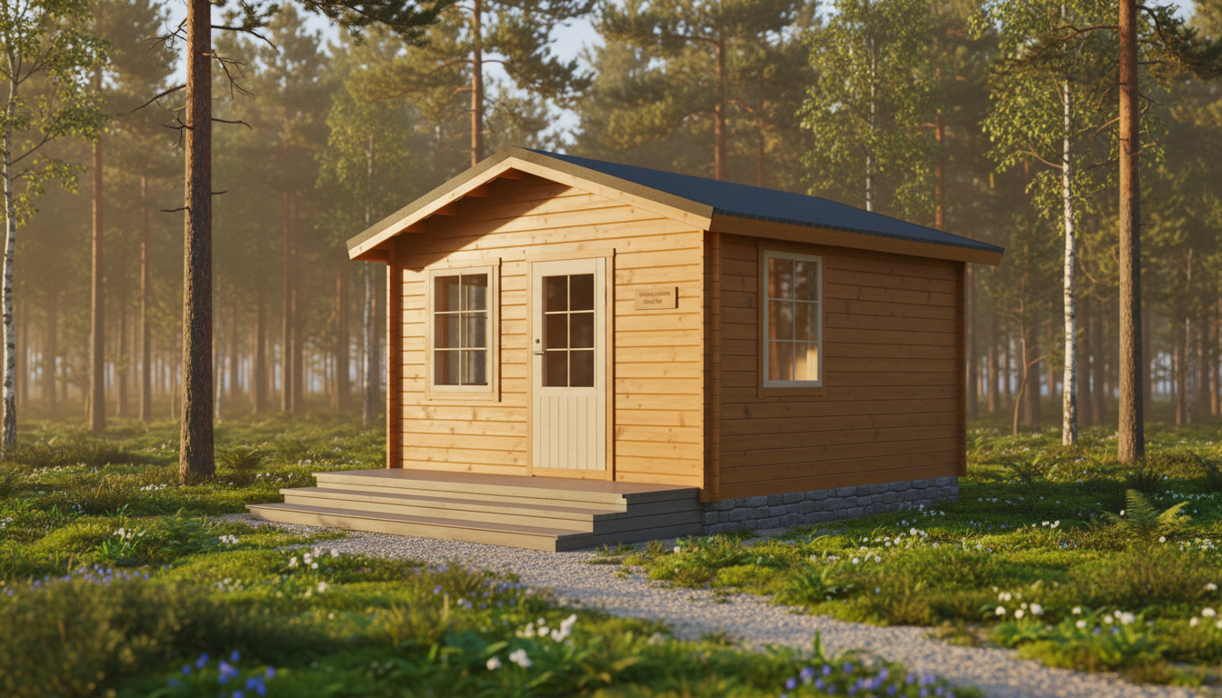 Gäststuga 16m2, Trädgårdsstuga, Förrådsbod - Övriga Gårdsbyggnader - 6424110256586 - 1