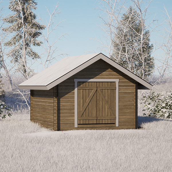 Hirsilato Suora M Pihavarasto 10m2 - Hirsiladot ja Pihaladot - 4100531 - 5