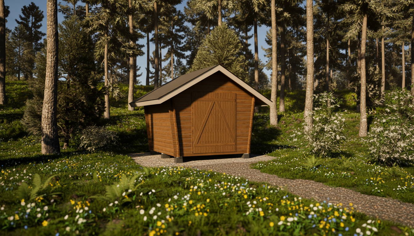 Hirsilato Umpi S Pihavarasto 6,2m2 - Hirsiladot ja Pihaladot - 41005027 - 1