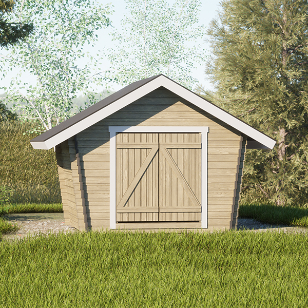 Hirsilato Umpi S Pihavarasto 6,2m2 - Hirsiladot ja Pihaladot - 41005027 - 4