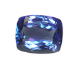 9.85 ct Long Cushion Tanzanite in AA Grade view 1