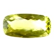 12x10 mm Long Cushion Lime CZ view 1