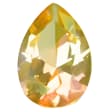 9x6 mm Pear Orange CZ view 1