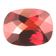 Rhodolite Garnet Faceted Raspberry Red Cushion Cut 14.5X9.3mm view 1