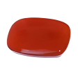 14x12 mm Cabochon Cushion Red-Orange Carnelian in AAA Grade view 1