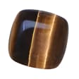 14 mm Brown Cushion Tiger eye in AAA grade view 1