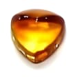 5 mm Trillion Citrine Cabochon in AA Grade view 1