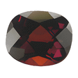 Rhodolite Garnet Faceted Raspberry Red Cushion Cut 11.8X9.2mm view 1