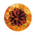 100 Ct Twt Faceted Padparadscha Sapphire Lot Size 4 mm Round view 1