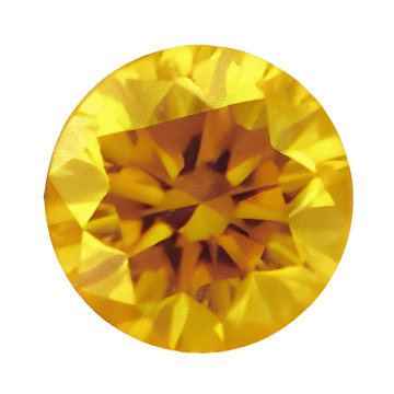 10 Ct Twt Golden Sapphire Round 1.5 To 2.5 mm AAA Grade