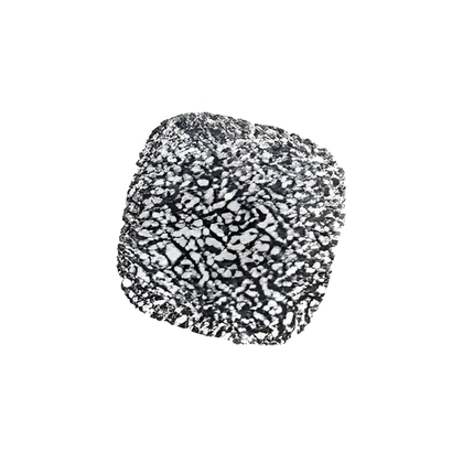 11 mm Antique Cushion Mystic Silver Grey Drusy Quartz