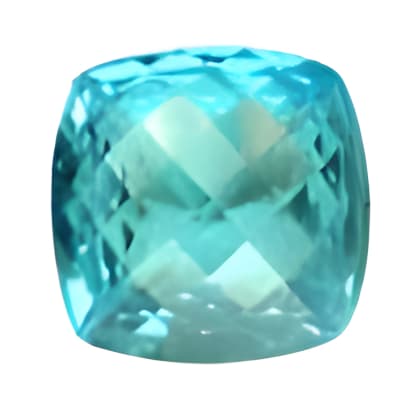 7x7 mm Sky Blue Cushion Topaz in AAA Grade