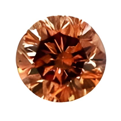1.02 Carat Certified Cognac Red Diamond SI3 Clarity
