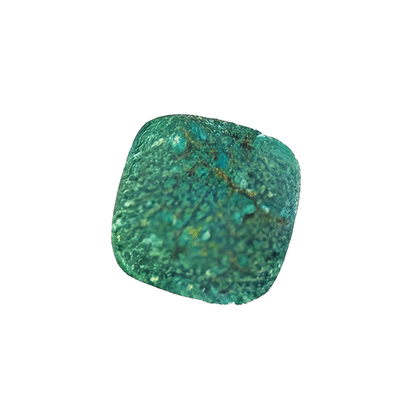 8 mm Antique Cushion Mystic Green Drusy Quartz