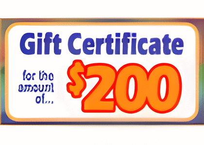 Gift Voucher for $200