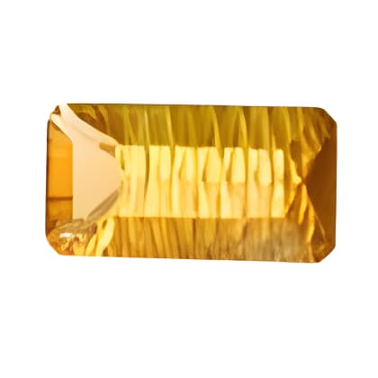 100 ct. Octagon Rare Large Golden Fluorite