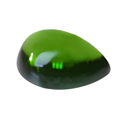 8x5 mm Green Pear  Chrome Diopside in AAA Grade