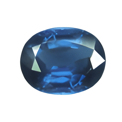 0.80 Carat Oval Royal Blue Kyanite In AAA Grade