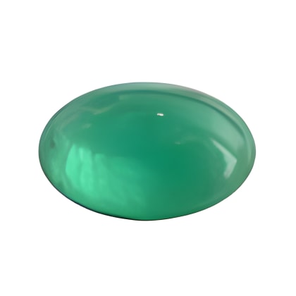 8x6 mm Oval Emerald Cabochon in AA Grade