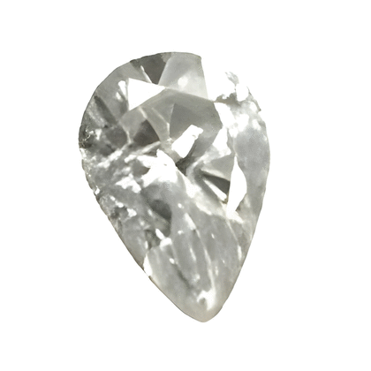0.40 Ct Pear White Diamond I1/I2 Clarity