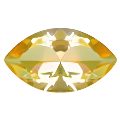 12x6 mm Marquise Orange CZ