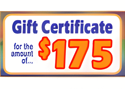 Gift Voucher for 175$